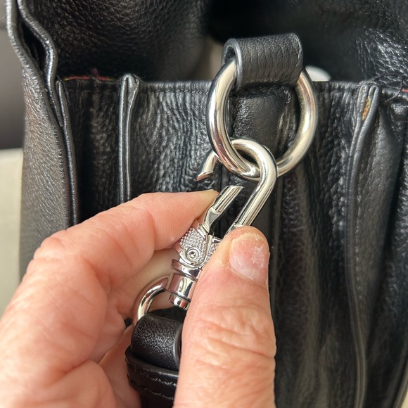 ORYANY Black Crossbody Leather Bag - Picture 13 of 16